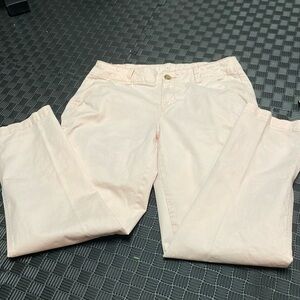 Pink Old Navy Boyfriend straight pants size 2